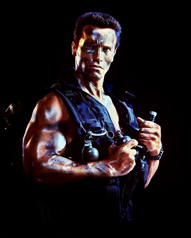 Phantom-Kommando - Werbefoto - Arnold Schwarzenegger