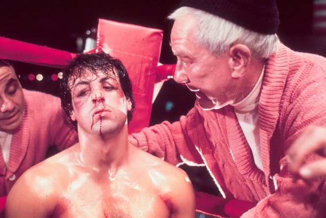 Rocky - Filmfotók - Sylvester Stallone, Burgess Meredith
