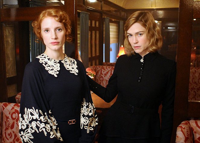 Agatha Christies Poirot - Mord im Orient-Express - Werbefoto - Jessica Chastain, Marie-Josée Croze