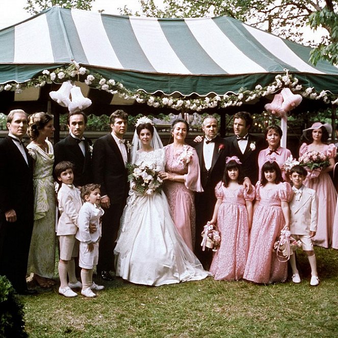 The Godfather - Van film - Robert Duvall, John Cazale, Gianni Russo, Talia Shire, Morgana King, Marlon Brando, James Caan