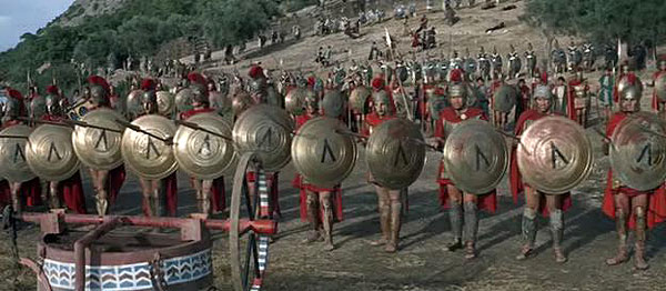 Os 300 Espartanos - Do filme