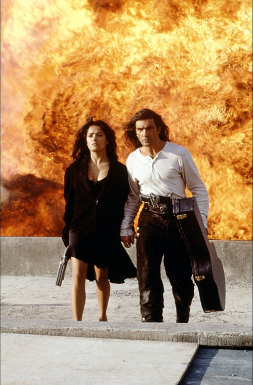 Desperado - Kuvat elokuvasta - Salma Hayek, Antonio Banderas