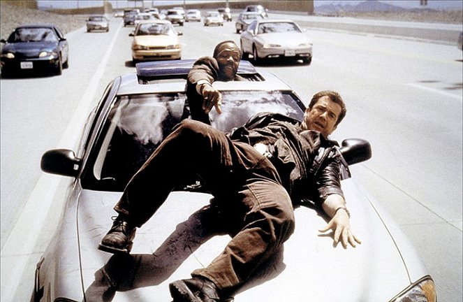 Zabójcza broń 4 - Z filmu - Danny Glover, Mel Gibson