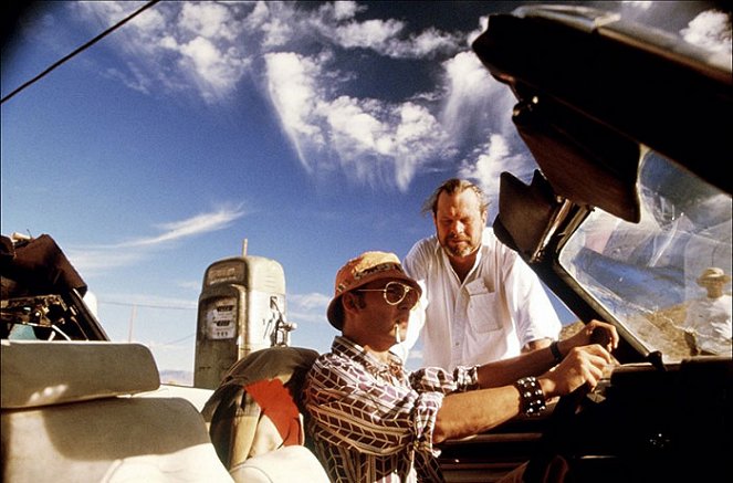 Fear and Loathing in Las Vegas - Dreharbeiten - Johnny Depp, Terry Gilliam