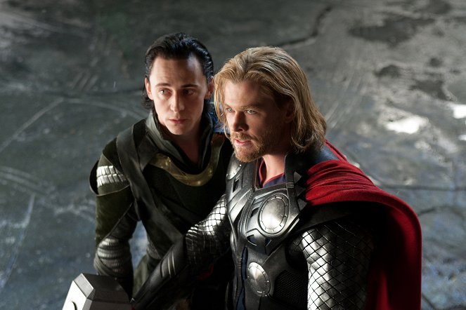 Thor - Filmfotos - Tom Hiddleston, Chris Hemsworth