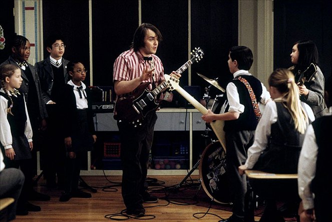 The School of Rock - Photos - Caitlin Hale, Maryam Hassan, Robert Tsai, Aleisha Allen, Jack Black, Rebecca Brown