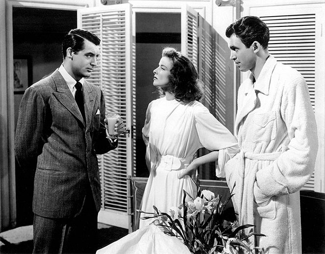 The Philadelphia Story - Van film - Cary Grant, Katharine Hepburn, James Stewart