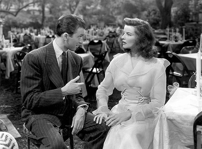 The Philadelphia Story - Van film - James Stewart, Katharine Hepburn