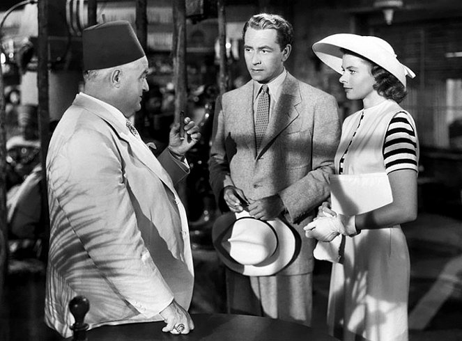 Casablanca - Do filme - Sydney Greenstreet, Paul Henreid, Ingrid Bergman