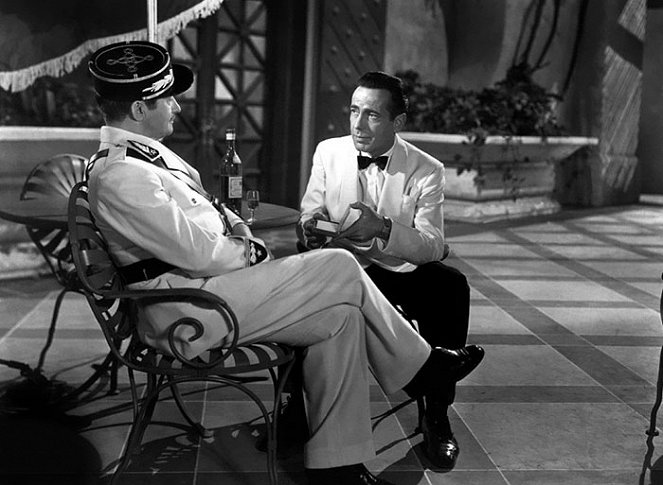 Casablanca - Kuvat elokuvasta - Claude Rains, Humphrey Bogart