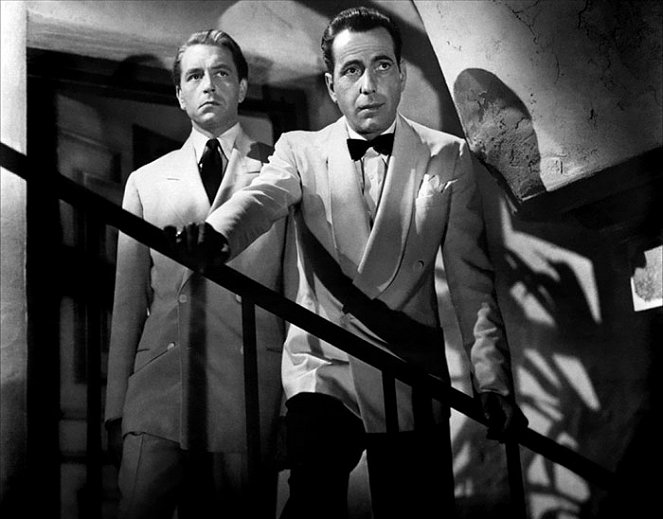 Casablanca - Z filmu - Paul Henreid, Humphrey Bogart