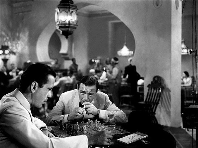 Casablanca - Filmfotos - Humphrey Bogart, Peter Lorre