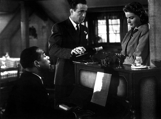 Casablanca - Kuvat elokuvasta - Dooley Wilson, Humphrey Bogart, Ingrid Bergman