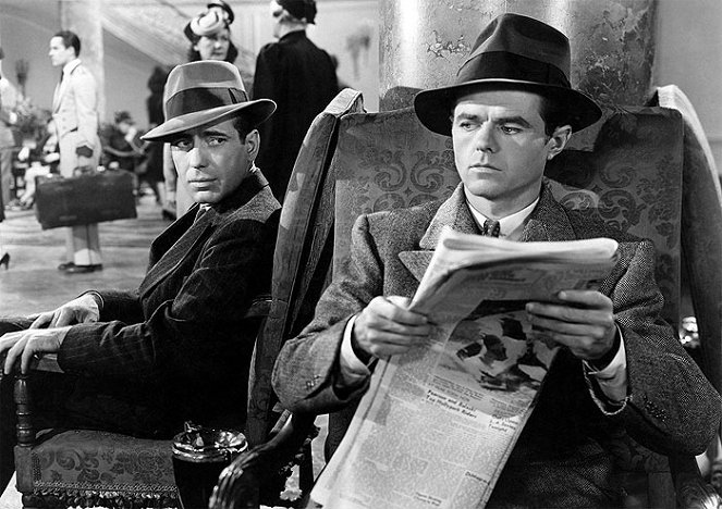 El halcón maltés - De la película - Humphrey Bogart, Elisha Cook Jr.