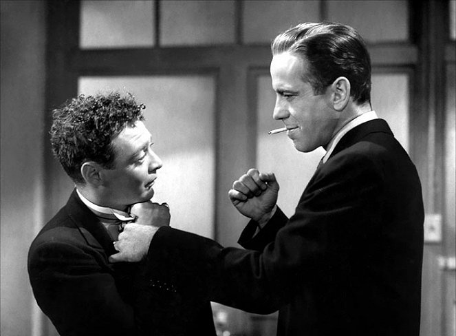 Sokół Maltański - Z filmu - Peter Lorre, Humphrey Bogart