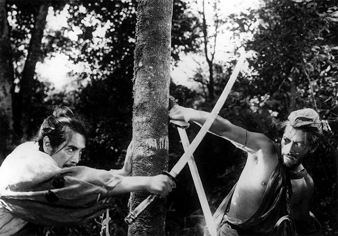 Rashomon, el bosque ensangrentado - De la película - Masayuki Mori, Toshirō Mifune