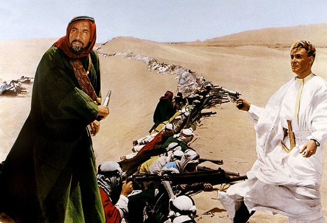 Lawrence von Arabien - Werbefoto - Anthony Quinn, Peter O'Toole