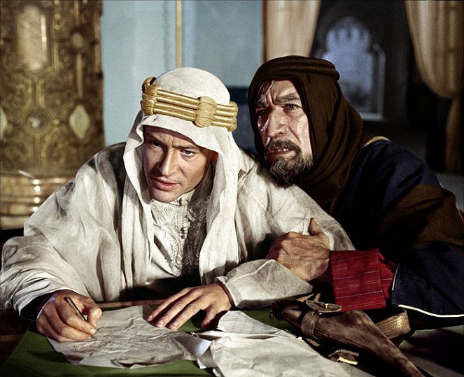 Lawrence von Arabien - Filmfotos - Peter O'Toole, Anthony Quinn