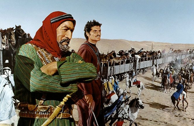 Lawrence de Arabia - Promoción - Anthony Quinn, Omar Sharif