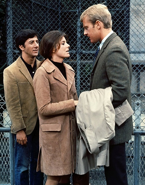 Absolvent - Z filmu - Dustin Hoffman, Katharine Ross, Brian Avery
