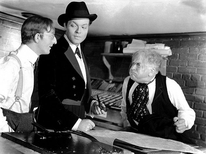 Citizen Kane - Filmfotos - Everett Sloane, Orson Welles, Erskine Sanford