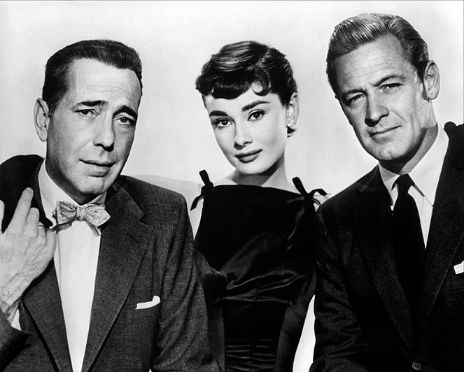 Sabrina - Promóció fotók - Humphrey Bogart, Audrey Hepburn, William Holden