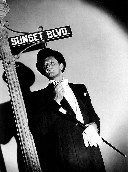 Sunset Boulevard - Boulevard der Dämmerung - Werbefoto - William Holden