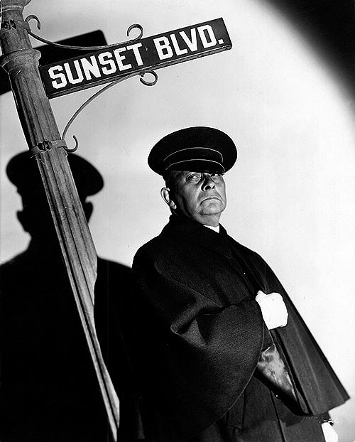 Sunset Boulevard - Boulevard der Dämmerung - Werbefoto - Erich von Stroheim