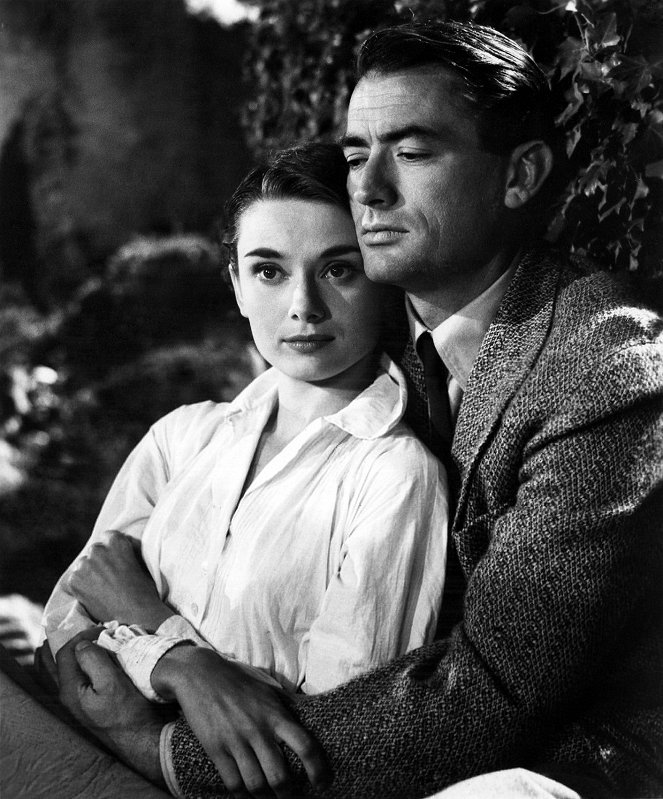 Római vakáció - Filmfotók - Audrey Hepburn, Gregory Peck