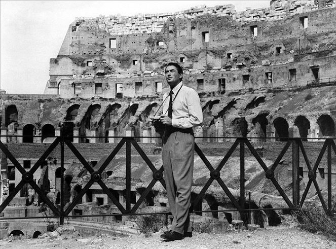 Prázdniny v Ríme - Z filmu - Gregory Peck