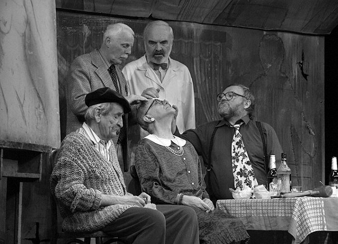 Akt - Kuvat elokuvasta - Jaroslav Weigel, Petr Brukner, Miloň Čepelka, Zdeněk Svěrák, Jan Hraběta