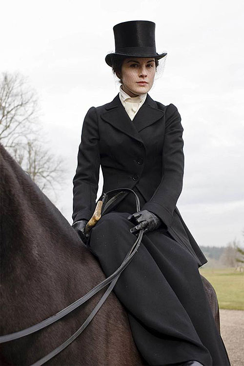 Panství Downton - Z natáčení - Michelle Dockery