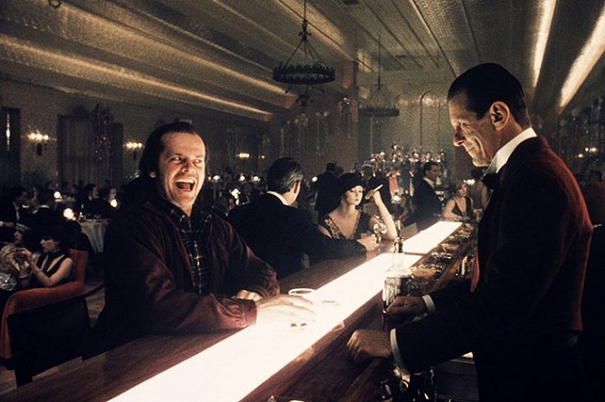 Shining - Filmfotos - Jack Nicholson, Joe Turkel