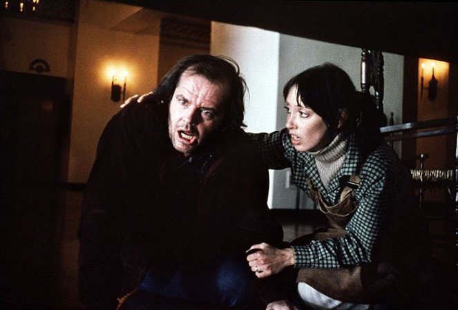 Lśnienie - Z filmu - Jack Nicholson, Shelley Duvall