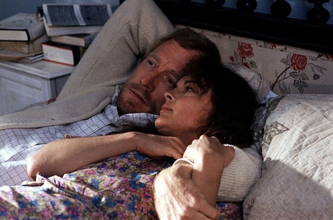 A Morte em Directo - Do filme - Max von Sydow, Romy Schneider