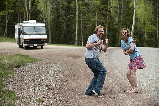 Paul - Ein Alien auf der Flucht - Filmfotos - Simon Pegg, Kristen Wiig