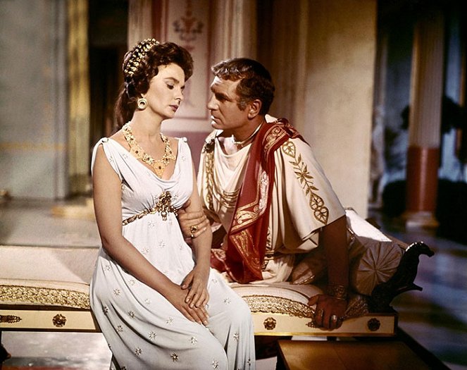 Spartacus - Do filme - Jean Simmons, Laurence Olivier