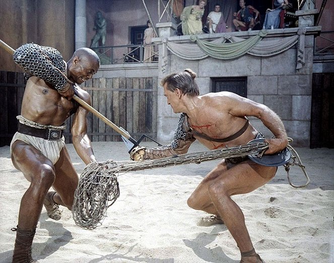 Spartacus - Filmfotos - Woody Strode, Kirk Douglas