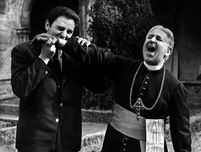 Le Gorille a mordu l'archevêque - Filmfotos - Roger Hanin, Jean Le Poulain