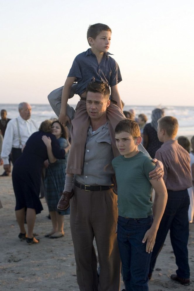 El árbol de la vida - De la película - Tye Sheridan, Brad Pitt, Hunter McCracken