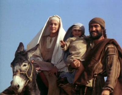 Jezus z Nazaretu - Z filmu - Olivia Hussey, Yorgo Voyagis