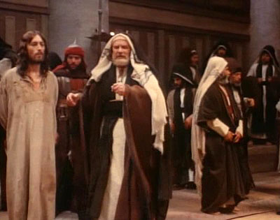 Ježiš Nazaretský - Z filmu - Robert Powell, Laurence Olivier