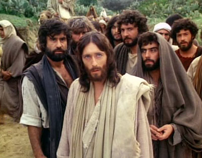 Jesus de Nazaré - Do filme - James Farentino, Robert Powell, Keith Washington, Ian McShane