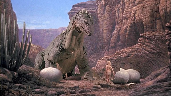 Když dinosauři vládli světu - Z filmu