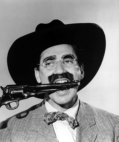 En dag i vilda västern - Promokuvat - Groucho Marx