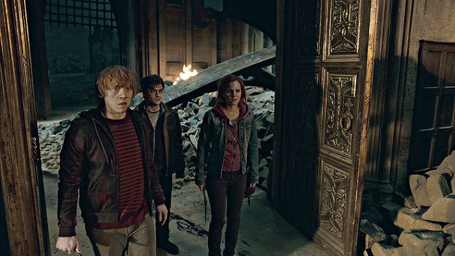 Harry Potter 7: Harry Potter und die Heiligtümer des Todes 2 - Filmfotos - Rupert Grint, Daniel Radcliffe, Emma Watson