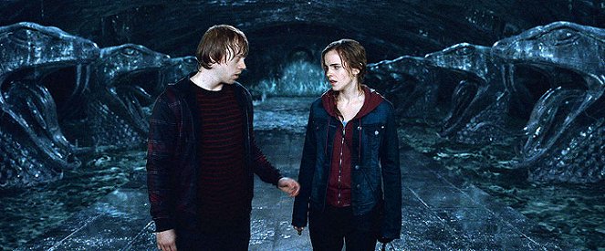 Harry Potter i Insygnia Śmierci: Część II - Z filmu - Rupert Grint, Emma Watson