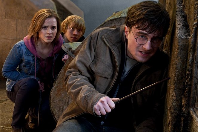 Harry Potter i Insygnia Śmierci: Część II - Z filmu - Emma Watson, Rupert Grint, Daniel Radcliffe
