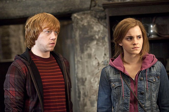 Harry Potter a Dary smrti - 2. - Z filmu - Rupert Grint, Emma Watson