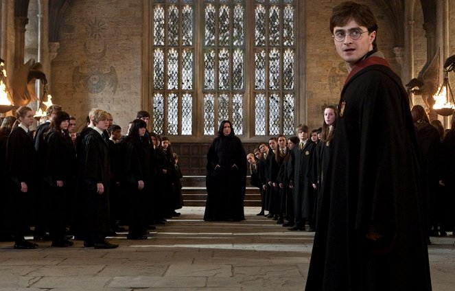 Harry Potter a Dary smrti - 2. - Z filmu - Alan Rickman, Daniel Radcliffe